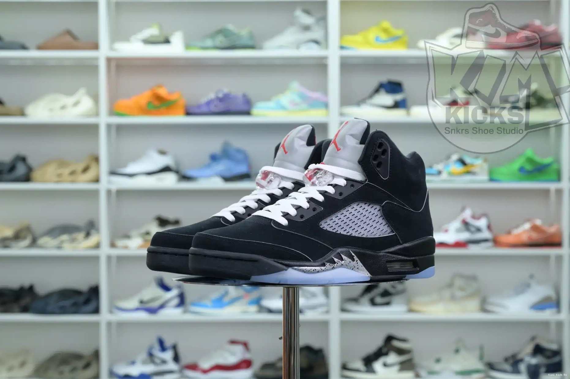 Jordan Air Jordan METALLIC 5“BLACK REIMAGINED” Kimikick 0701